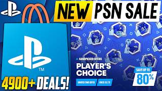 GIGANTIC NEW PSN SALE LIVE NOW! PSN Player's Choice Sale 4950+ DEALS (NEW PlayStation Game Deals)