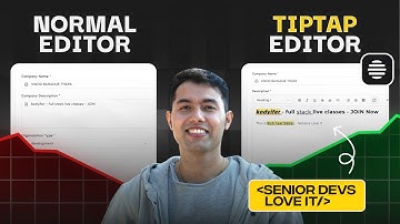 TipTap Rich Text Editor in Next.js Job Portal — Full Start-to-End Integration Guide (2025)