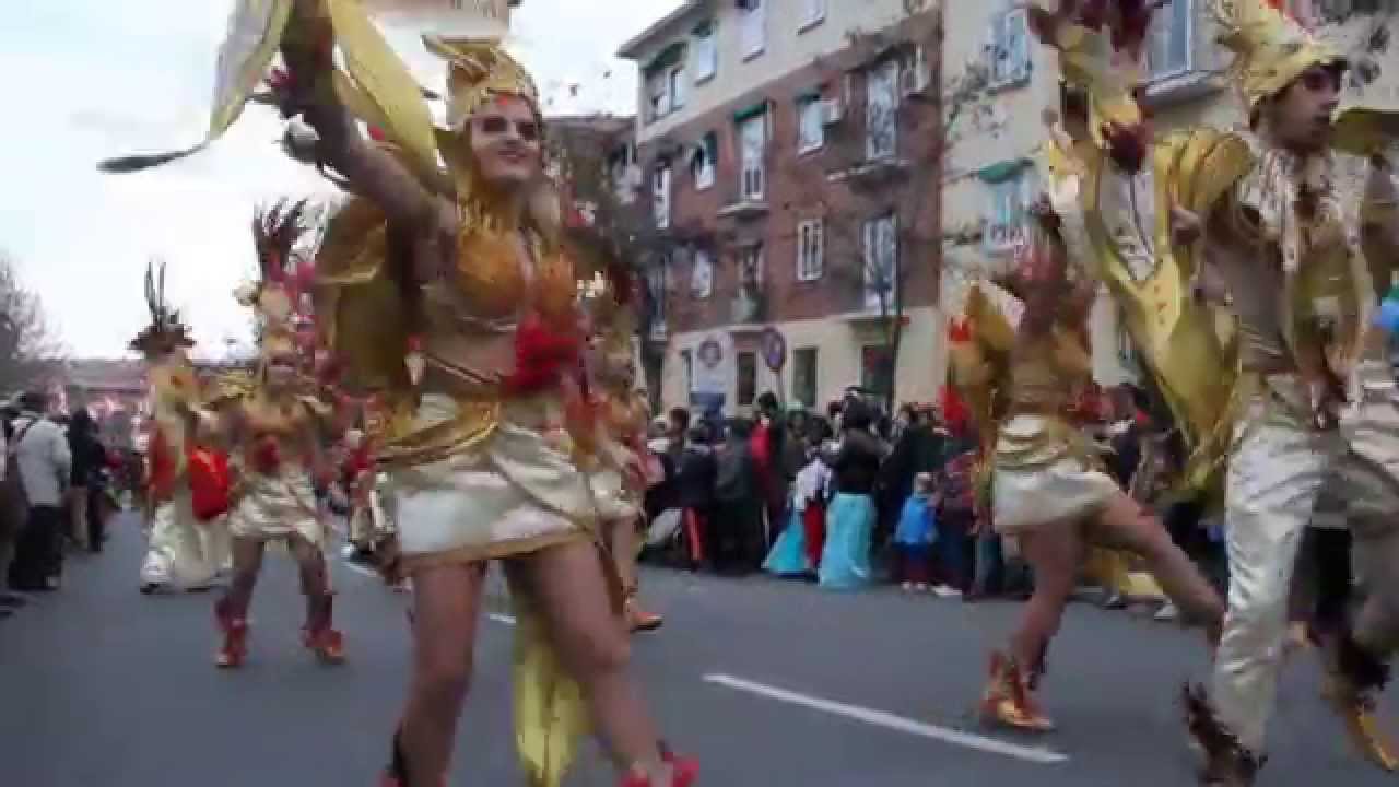 Comparsa de Puerto Lápice en el Carnaval de Toledo 2015
