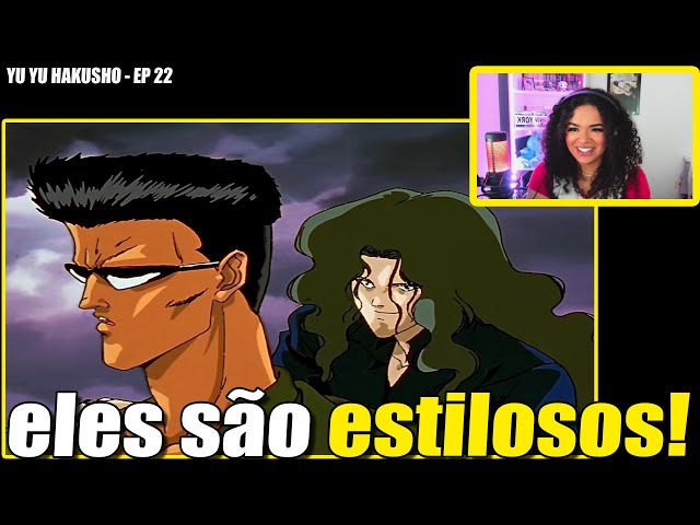 NATHALIA CAMARGO ASSISTINDO PELA PRIMEIRA VEZ A YU YU HAKSHO 