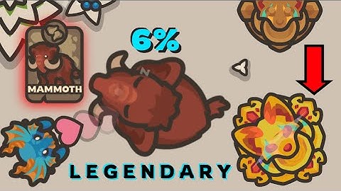 Taming.io NEW LEGENDARY Mammoths Limited Pet & Gold Totems Update