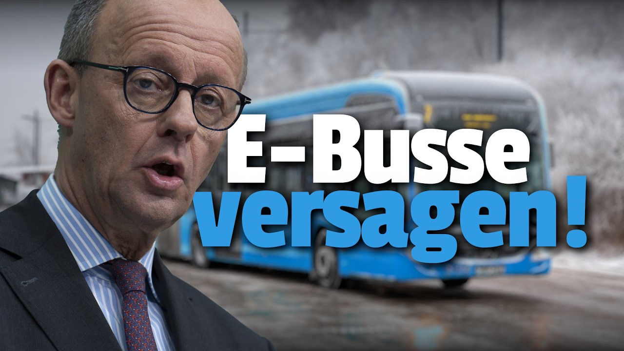 💥Schock im Winter: Elektrobusse versagen, Verkehr kollabiert!