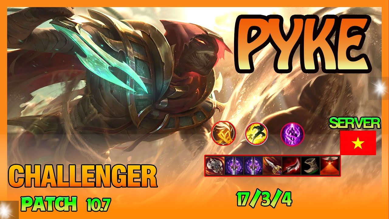Pyke Top vs Sett - VN Challenger Patch 10.7