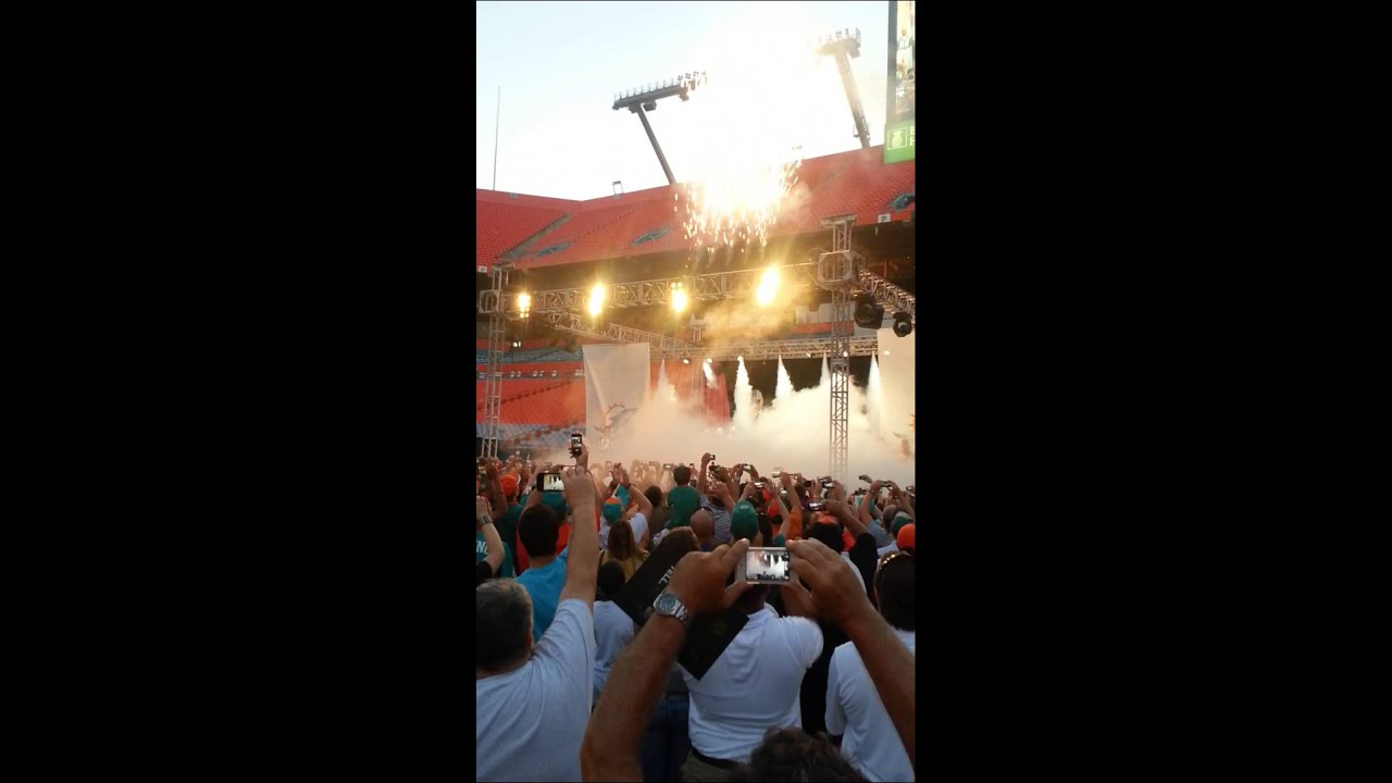 Miami Dolphins New Uniform and Logo Unveiling 2013