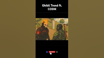 Ghibli Trend Ft. CODM #ghibli #ghibliart #callofduty #subscribe #codmobile #codm #codmvoicelines