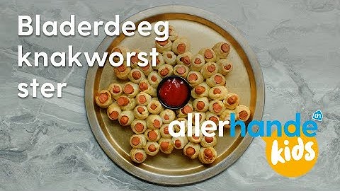 Bladerdeegknakworstster – #kersthapje - Allerhande Kids