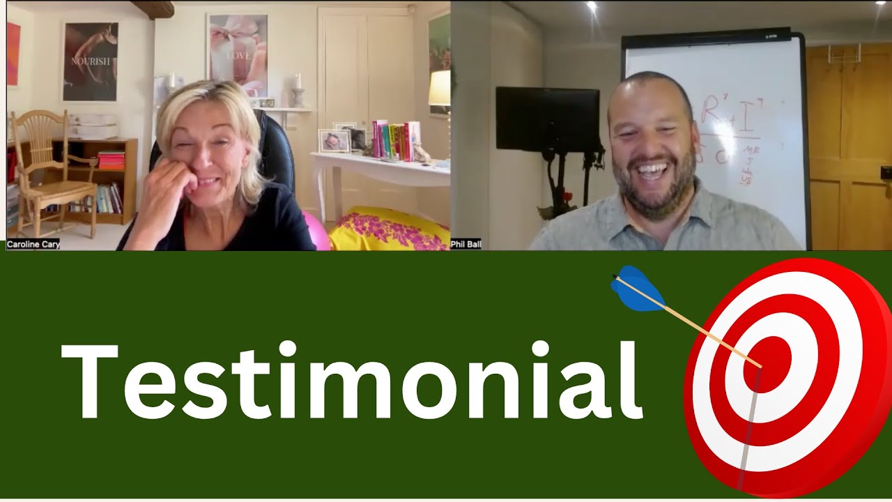 🎤 Caroline Cary | Event Entrepreneur & Founder of Eat Nourish Love testimonial video - Phil Ball