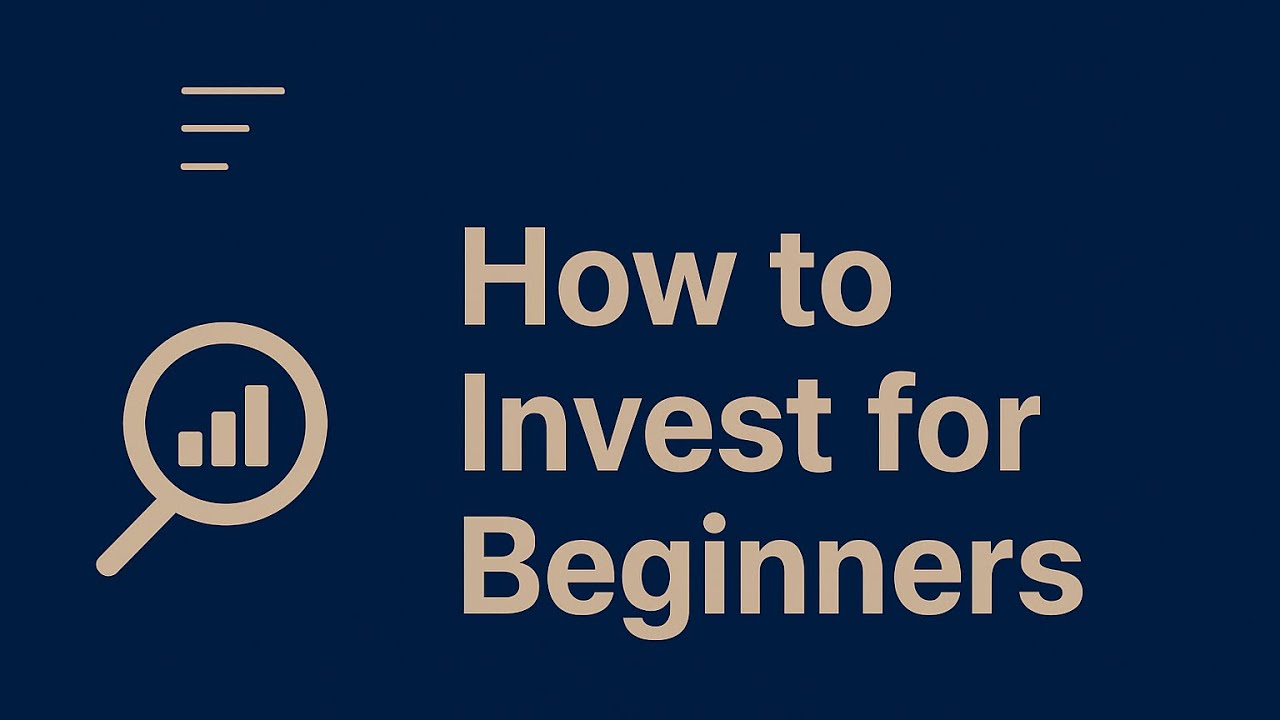 How to Invest for Beginners - YouTube