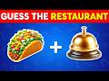 Guess the Fast Food Restaurant by Emoji? 🍔😋 Quiz Kitten