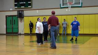 1 16 2018 Special Olympics Basketball Practice @RonWrightNeonsafari