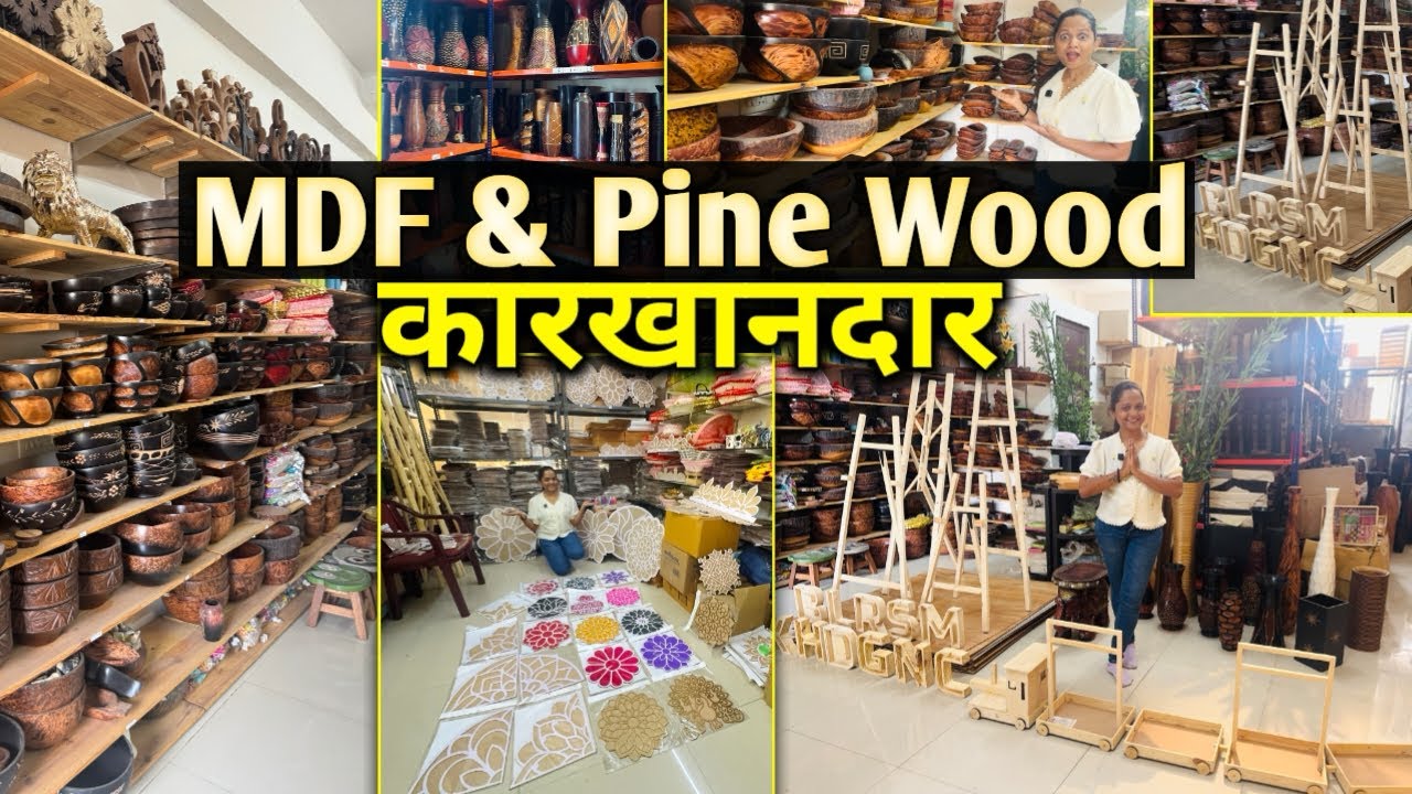 📌MDF & Pine Wood Manufacturer l Home Decor l Mango Wood l WOOD WORKING l Trays Bowl l