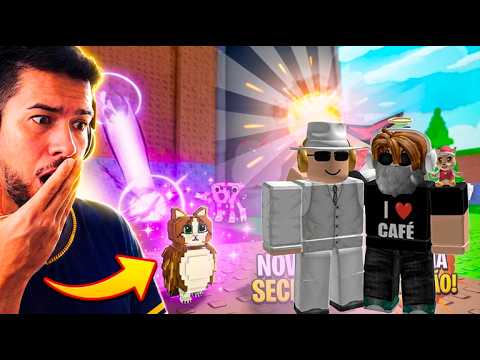 JOGUEI EVENTO DE ADM NO LABORATÓRIO DE BRAINROT E FUI NOTADO PELO ADM ! #roblox