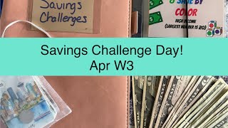 Savings Challenge Day l Budgeting l $100 l Apr W3 Net Worth