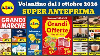 LIDL flyer great offers from October 1st to 7th, 2026 ✅ #preview big brands 🔥Kitchen promotions screenshot 2
