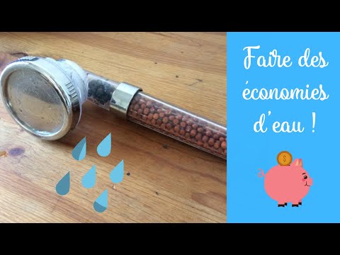 Le Pommeau De Douche Pour Economiser L Eau Youtube