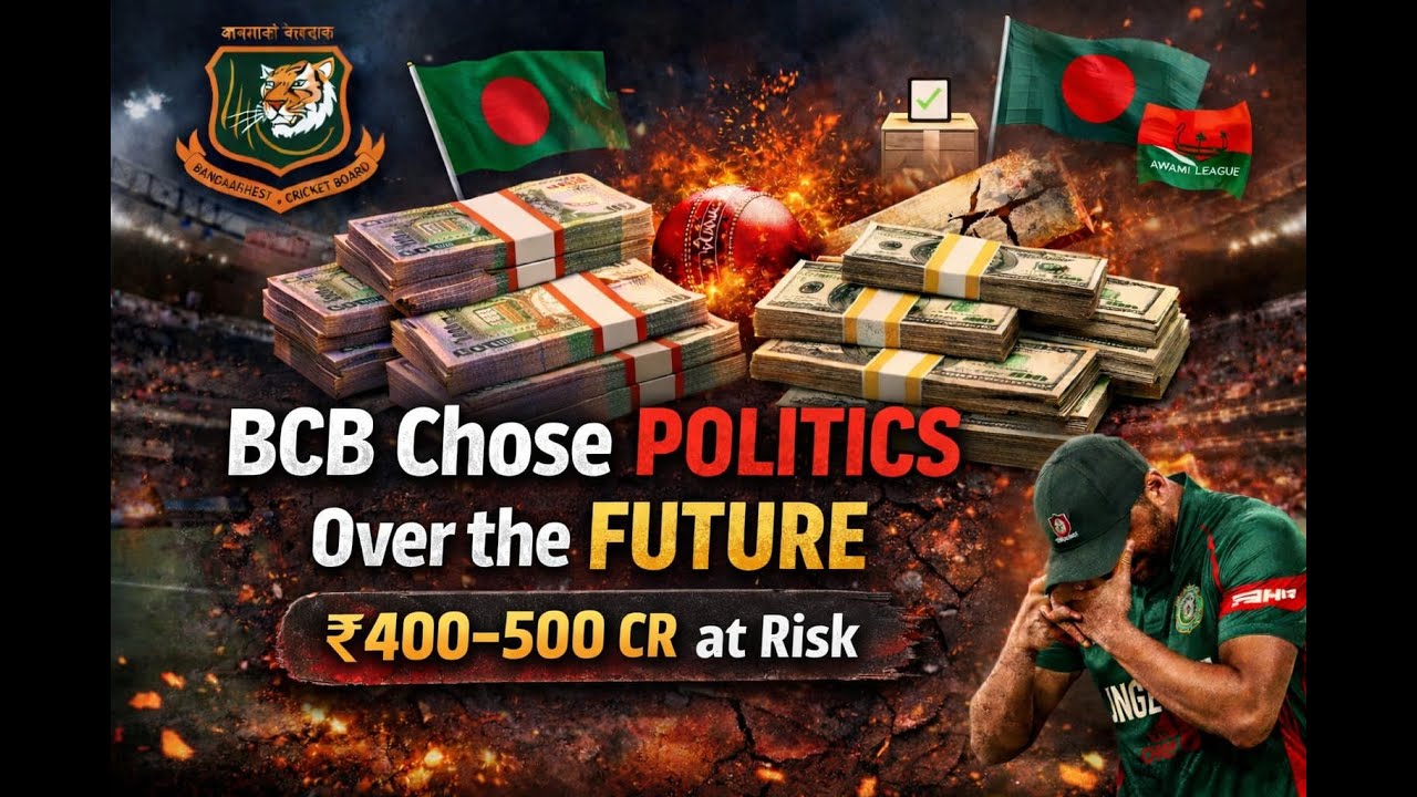 Bangladesh Choose Politics Over Cricket? ICC Revenue, Power & the Real Losers