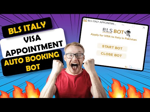 2024 BLS Italy visa appointment Bot | BLS Auto Booking and Auto Captcha Solving Bot 2024 Latest