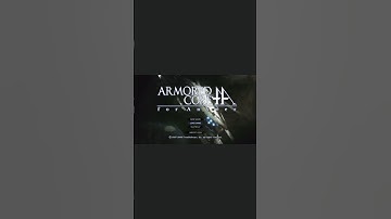 Armored Core for Answer - start screen  #armoredcore #armoredcore6