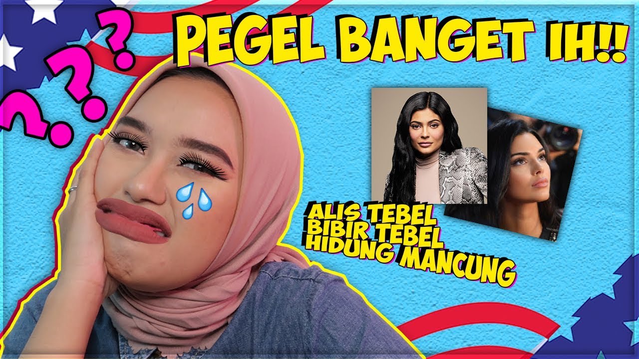 FULL FACE WESTERN MAKEUP LOOK!! DEMPUL BANGET😭