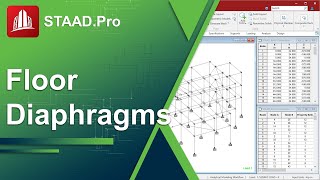 Modeling and Understanding Floor Diaphragms in STAAD.Pro screenshot 3