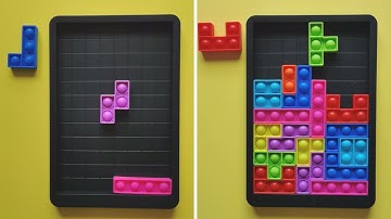 Pop It Tetris Jigsaw Puzzle Game