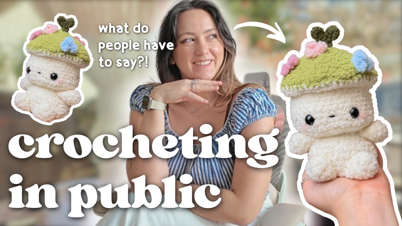 Crocheting my last forest plushie in a Cozy Café ❀ Part 4 ❀ Day In A Life