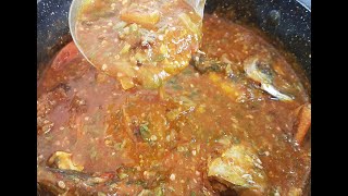 How to prepare the Authentic Ghana Okro Stew// Okro Stew Recipe