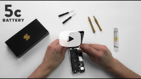 iPhone 5C Battery Replacement How to Video - Screasy.com