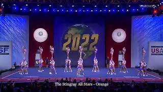 The Cheerleading Worlds Day 2 ~ Stingray Allstars Orange