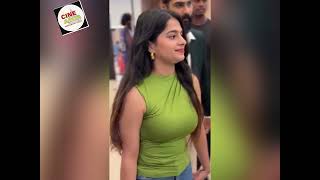 Tight Dress Mallu Actress Nayanthara Hot Visual In Green