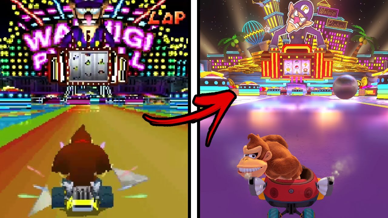 Mario Kart 8 Deluxe DLC Wave 2 Comparison (Remake vs  Original)