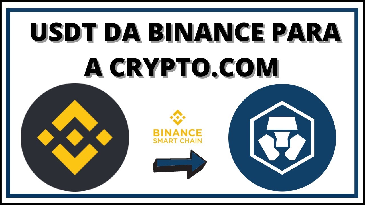 COMO ENVIAR USDT DA BINANCE PARA A CRYPTO.COM