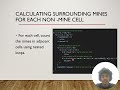 Create a functioning minesweeper game in C++ using basic for loops and if else statements