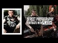 London street photography portraits with flash, Camden, London  (Fujifilm XT4)