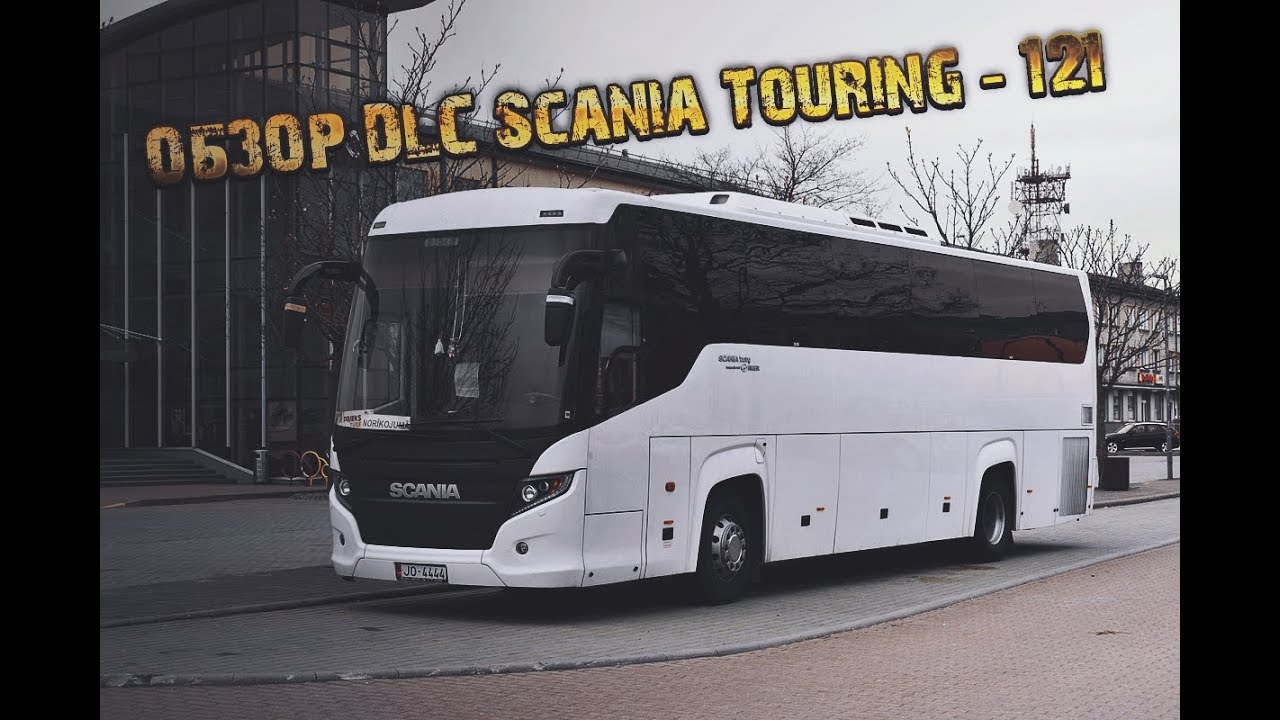 Tourist Bus Simulator :Обзор DLC автобуса Scania Touring