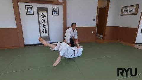 片手持ち四方投げ（二）Katate mochi shihonage (2)