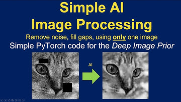 Deep image prior: simple code for image restoration with no training data needed