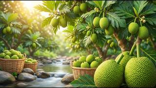 The breadfruit orchard and natural sounds help promote sleep, meditation, and relaxation.