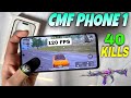 CMF PHONE 1 gaming review with handcam | CMF PHONE 1 for bgmi | FLIPKART SALE (NOTHING)
