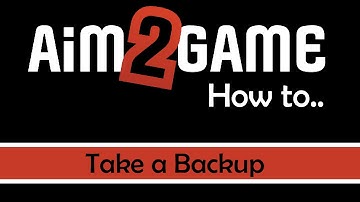 How to take a backup of your Aim2Game Minecraft Server