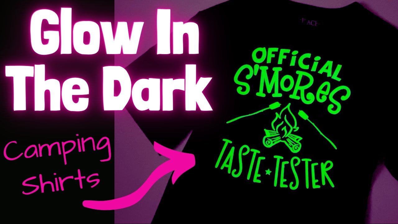 Cricut Glow-in-the-dark heat transfer vinyl - NeliDesign