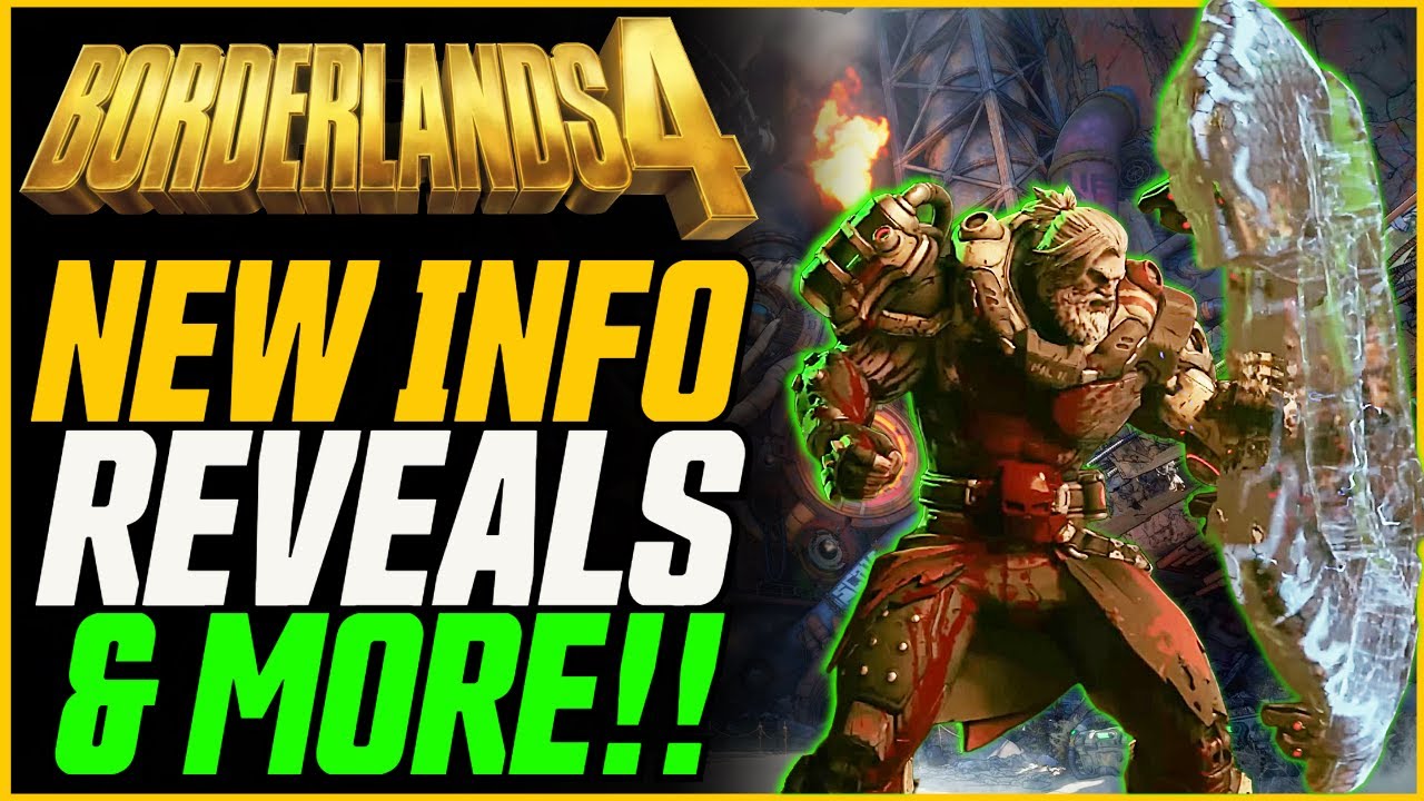 HUGE BORDERLANDS 4 INFO (Framerates, Splitscreen, Amon & More!!) // Borderlands 4 News Roundup