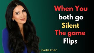 Famous When You Both Stop Contacting Each Other… Real Game Begins | Female psychology Profile