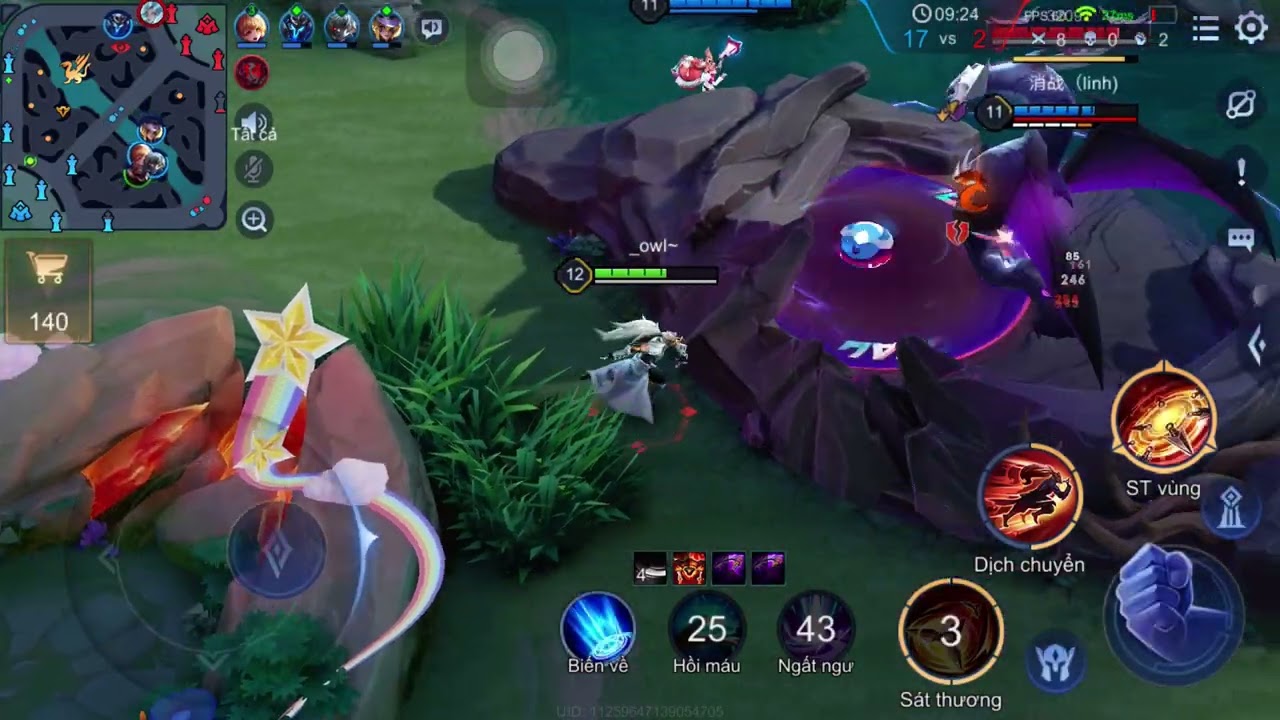 Trận Đấu Trên Rank Đại Cao Thủ Cuối Mùa Cực Căng Và Vô Cùng Khốc Liệt 