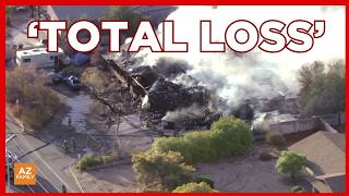 ‘Suspicious circumstances’ under investigation at massive Peoria house fire