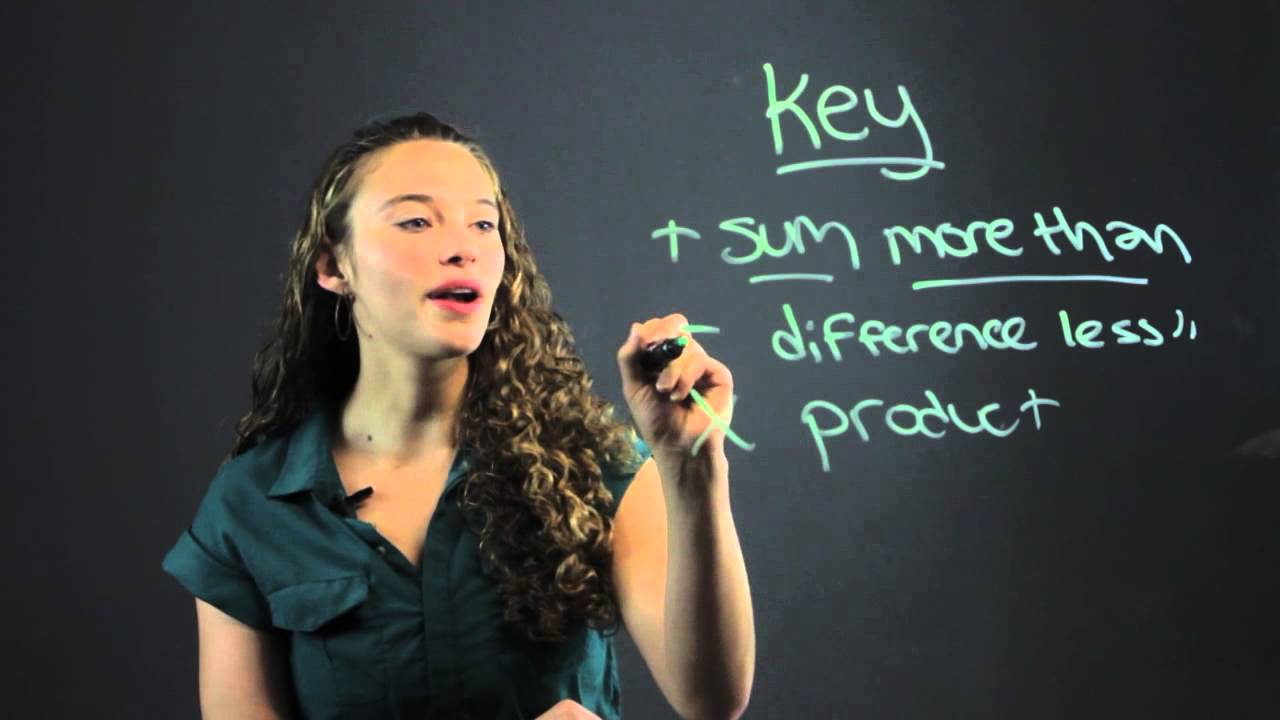 How To Write Verbal Sentences As Equations Math Made Easy YouTube