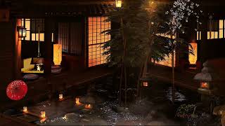Relaxing Japanese Zen Music - Japanese Indoor Garden - Water Sounds with  Song for Sleep, Study