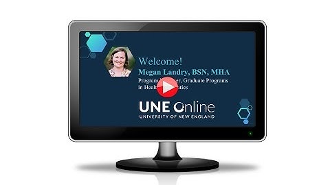 Discover Health Informatics from UNE Online