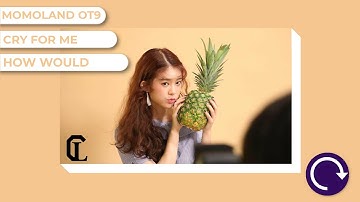 How would MOMOLAND OT9 sing Cry For Me Line Distribution