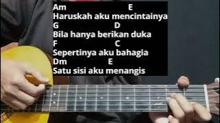Tutorial Chord Mudah BENCI - UTOPIA | Versi Gampang